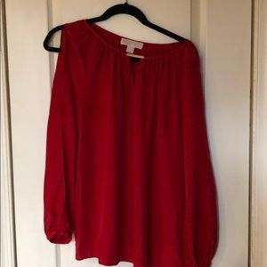 Red dressy blouse